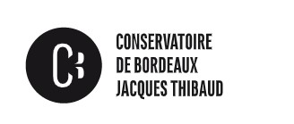 Logo du partenaire de Jardins Parallèles : Conservatoire de Bordeaux Jacques Thibaud